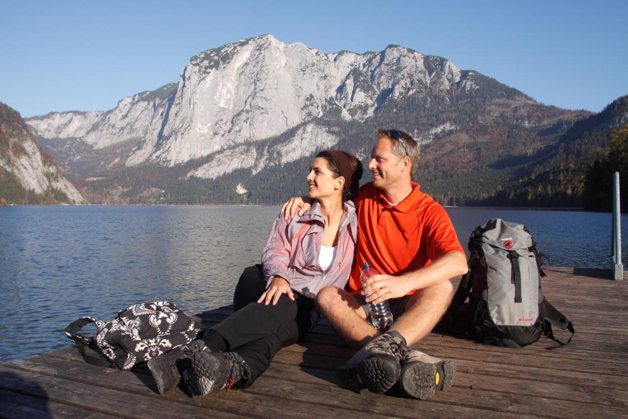 Gasthof Zum Hirschen Altaussee Exterior foto