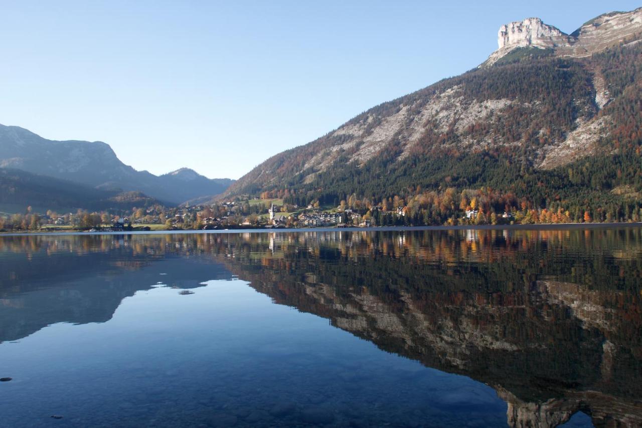 Gasthof Zum Hirschen Altaussee Exterior foto